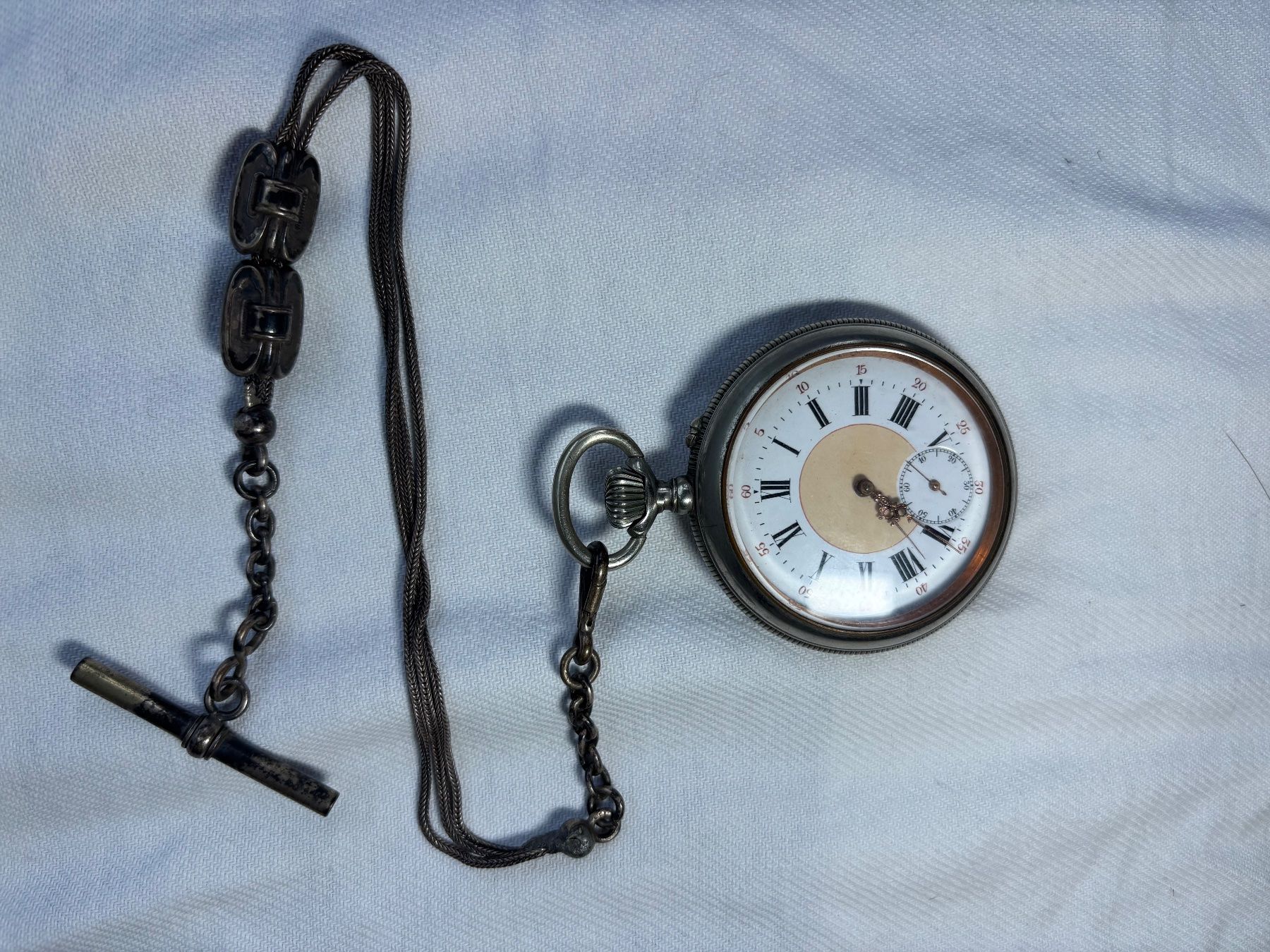 Orologi: Taschenuhr antik mit Kette – Usato da Hinwil venduto da DaniBachman 5