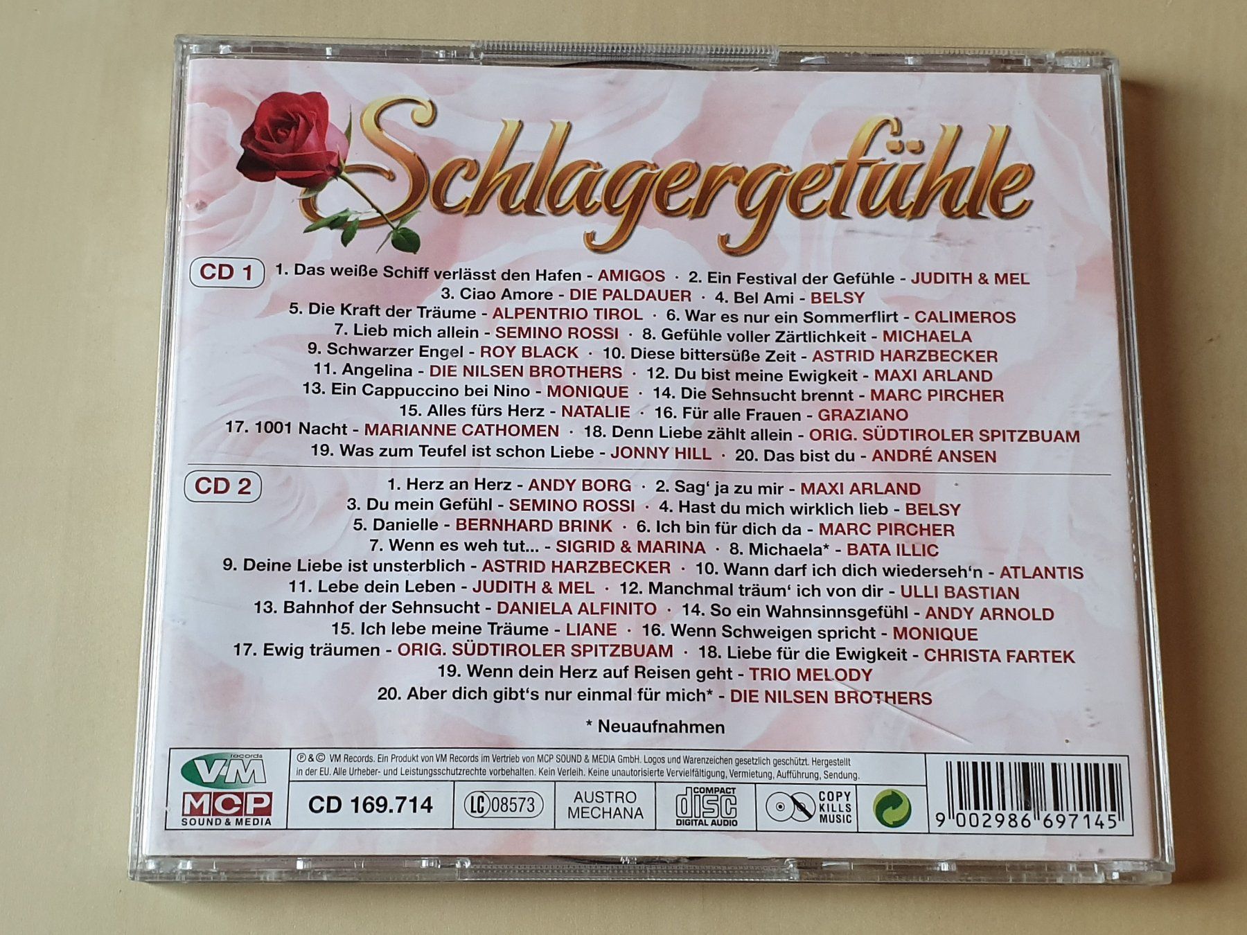 CDs: Schlagergefühle – Gebraucht aus Stansstad von collectorsshop 1