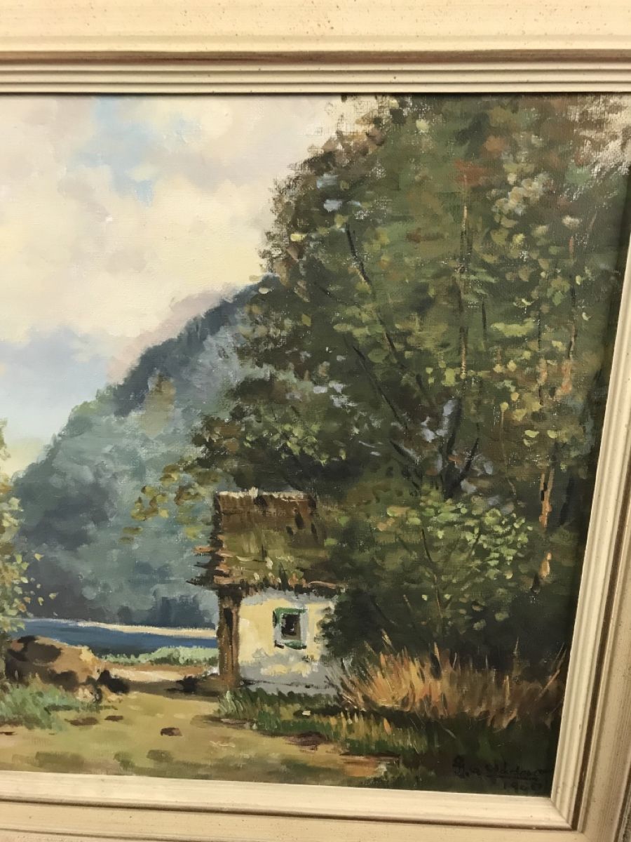 Tableaux: Unleserlich signiert – D'occasion à Wolfhalden par SecondAntique 3