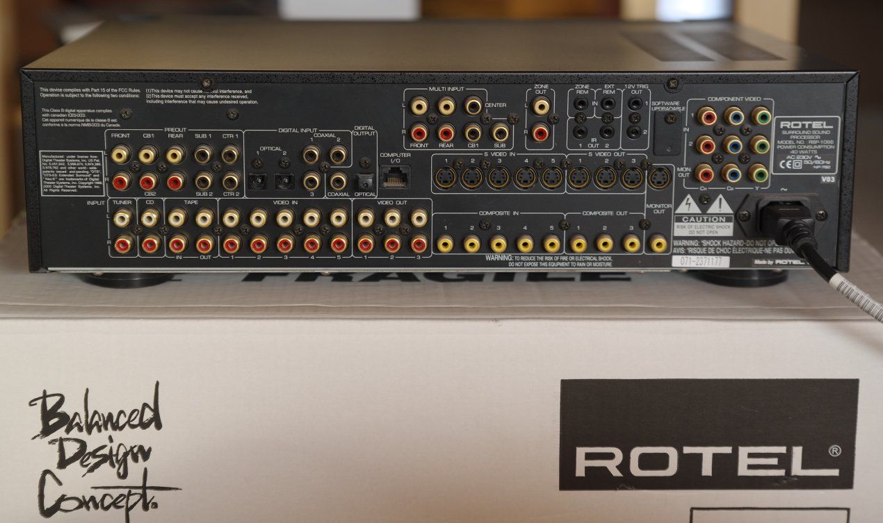 Rotel Amplificatori: Rotel RSP-1066 – Usato da Genève venduto da JMSERVICES 3
