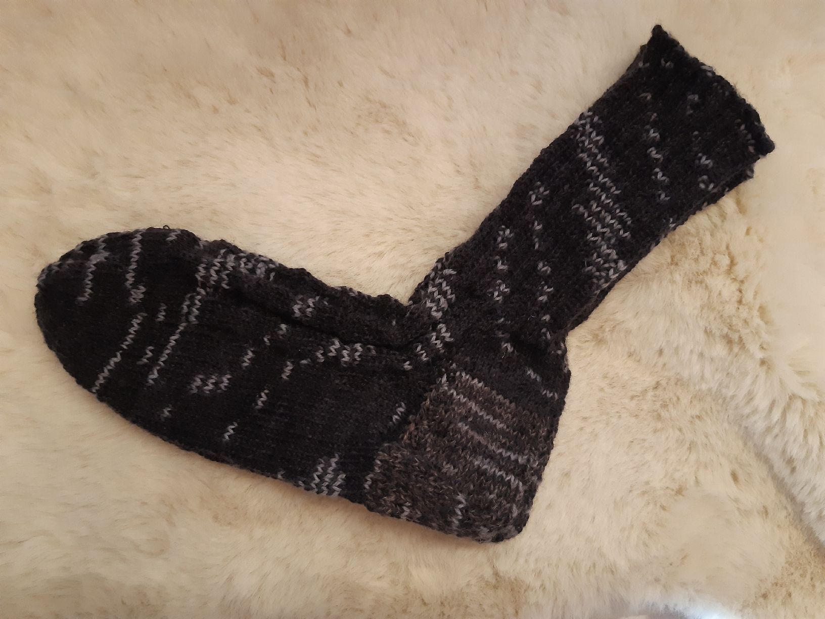 Calze: Handgestrickte Wollsocken  42/43 NEU – Nuovo (secondo la descrizione) da Toffen venduto da Gwunderegge77 1