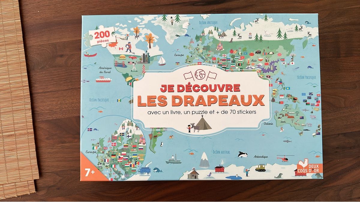 Puzzle: Puzzle, Les Drapeaux, 200 pieces – Nuovo (secondo la descrizione) da Muri b. Bern venduto da AnshaR
