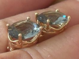 Luxus Elegante Ohrschmuck Ohrstecker Farbe Gold