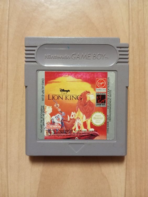 The Lion King GameBoy Kaufen auf Ricardo