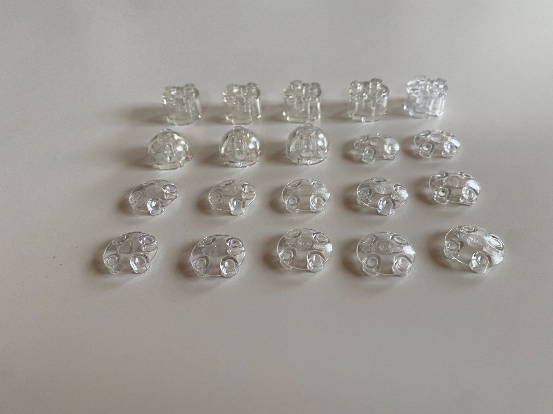 Lego Giocattoli: LEGO - TRANSPARENTE - RUNDSTEINE – Usato da Gelterkinden venduto da ajdt4