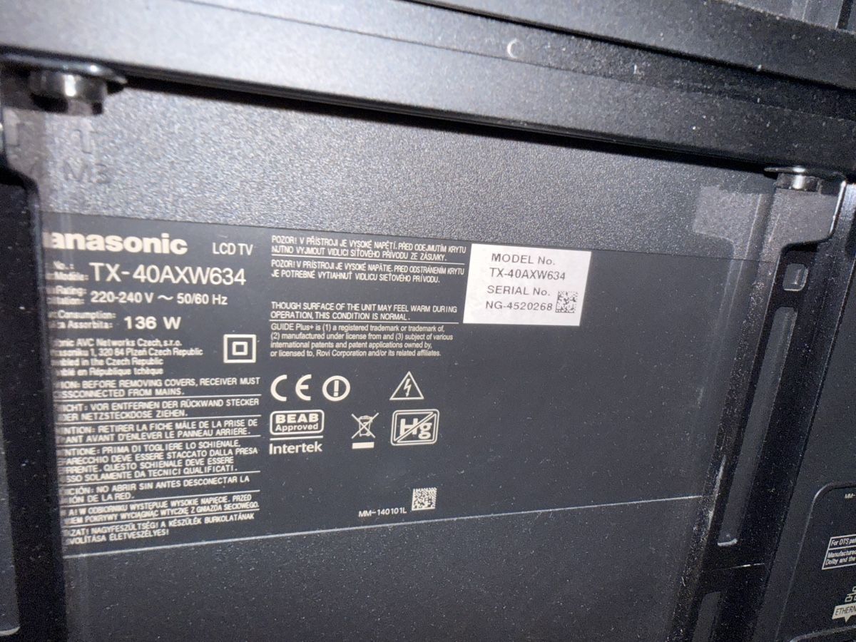 Televisori: Panasonic TV – Usato da Zürich venduto da smk_mh2n 2