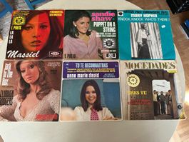 12 tolle Eurovison Singles 1968- 1976 Super Sammlung Kult