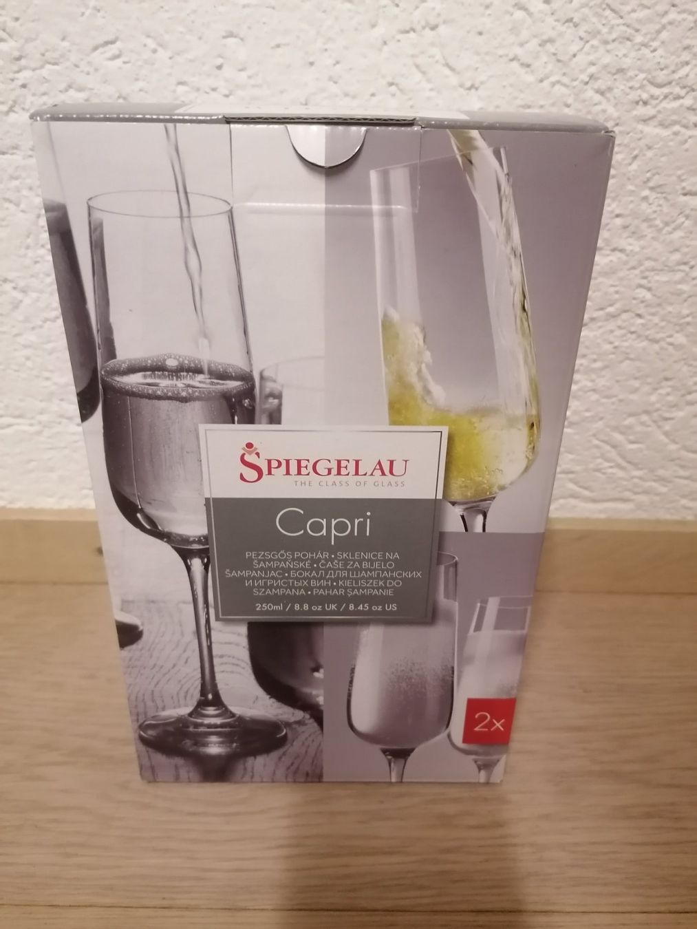 Bicchieri: Original Spiegelau Capri Sekt/Champagnergläser – Nuovo e nell'imballaggio originale da Stein AR venduto da elifi88