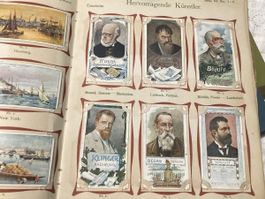 ANTIKES SAMMELALBUM NO.II UM 1900