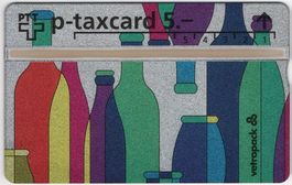 5 CHF Vetropack - seltene Kunden Taxcard