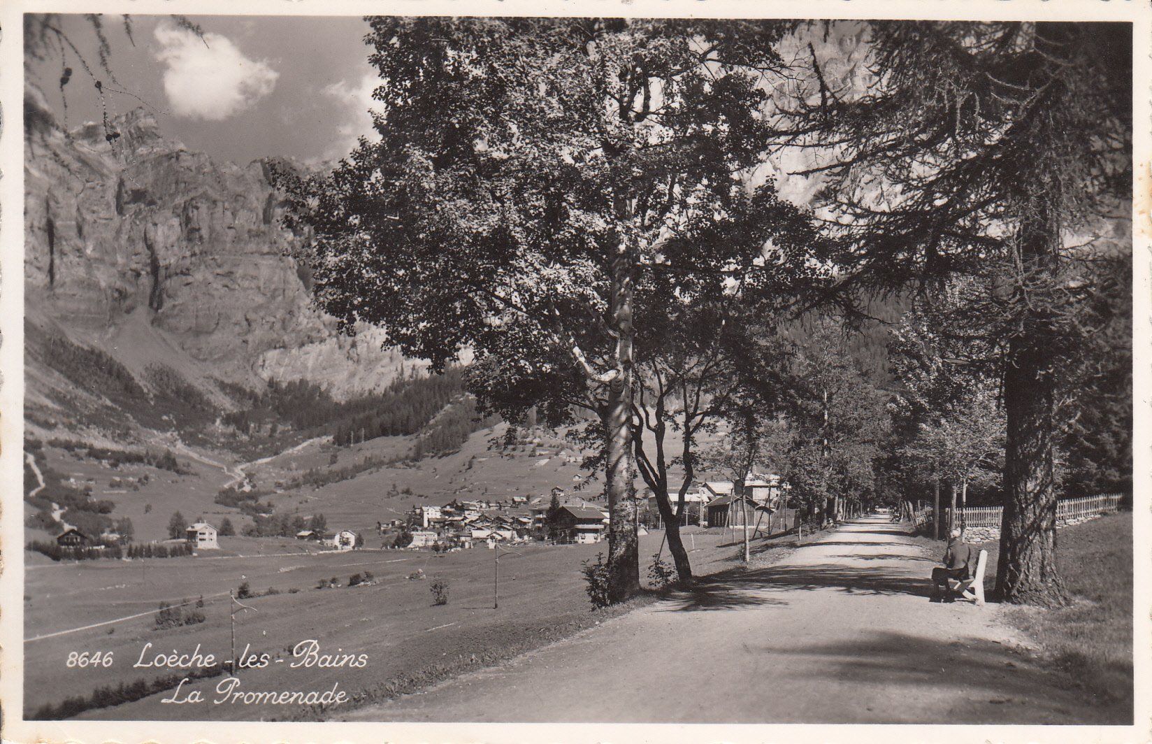Cartoline postali: Loèche-les-Bains 1956 – Usato da Bürglen TG venduto da StampGraf