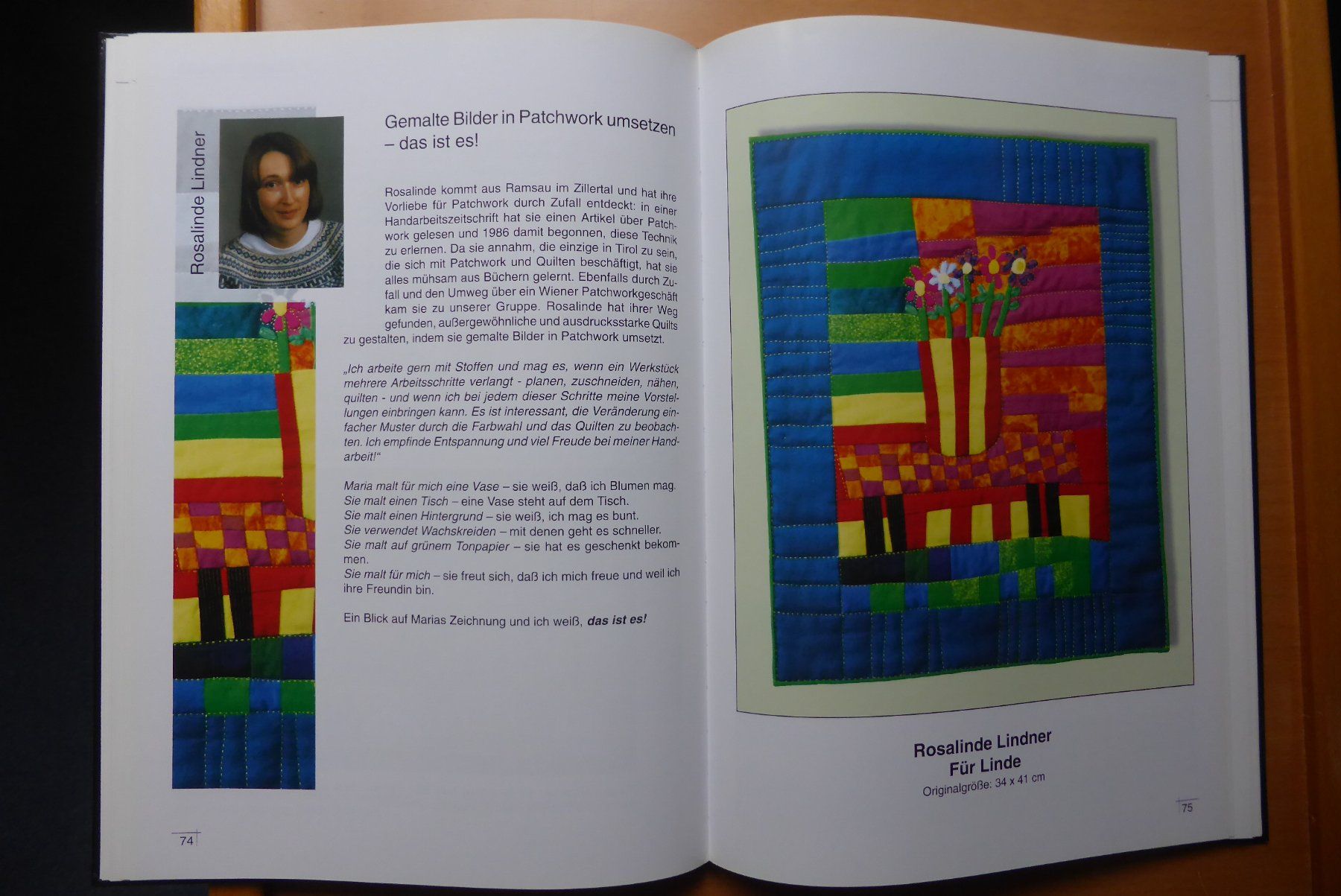 Livres: Patchwork & Quilten - Quilt Art - Kunst – D'occasion à Brunnadern par lesezirkel 3