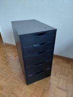 Schubladenmöbel schwarz