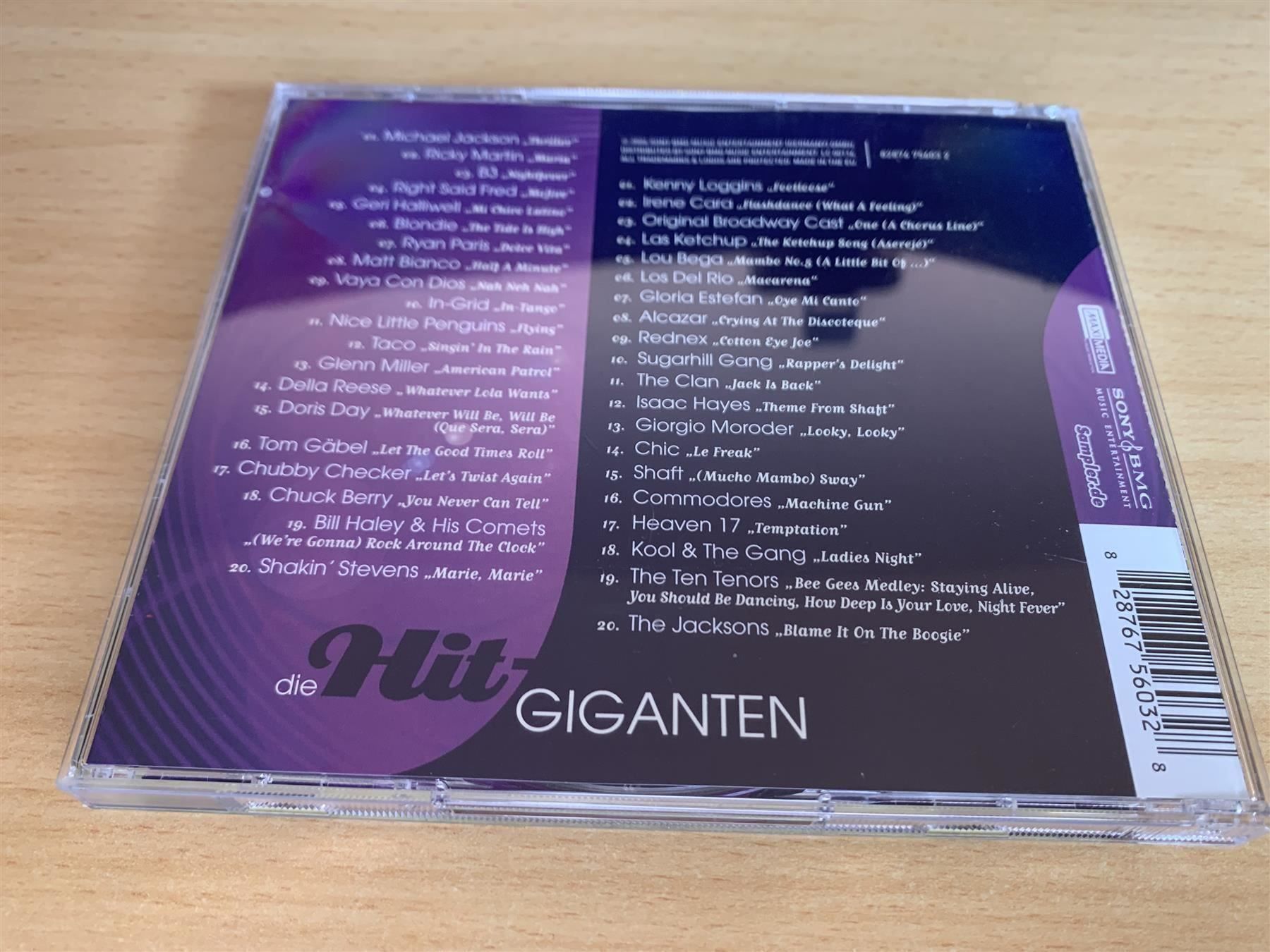 CDs: Die Hit-Giganten - Tanzsongs - 2 CD – Gebraucht aus Rikon im Tösstal von Alpenmutz 1