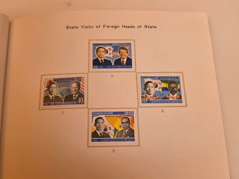 Tutti i francobolli: SÜD KOREA 1974/ 75 ** FOLDER – Nuovo (secondo la descrizione) da Dintikon venduto da bonita099 1