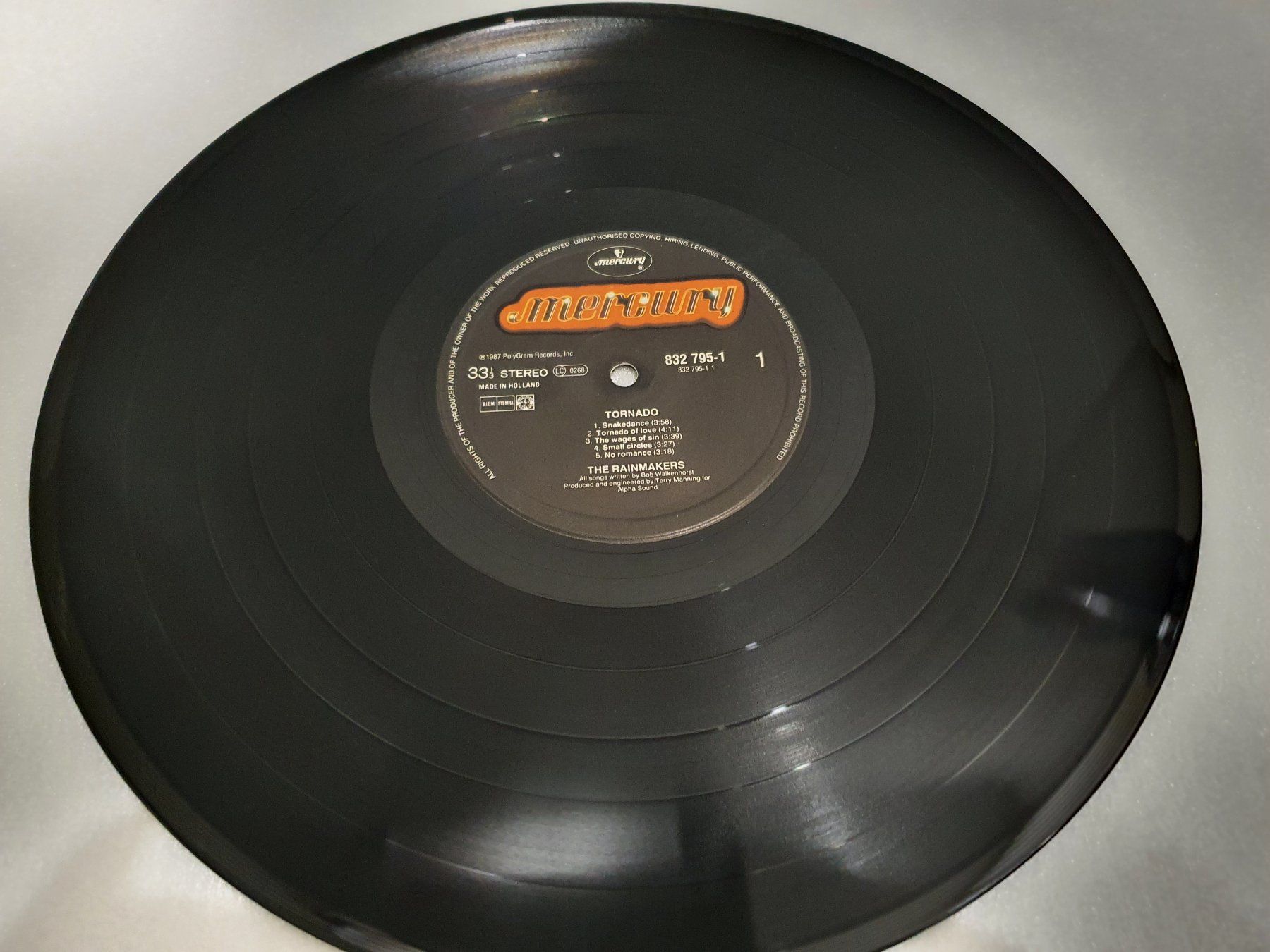 Dischi in vinile: The Rainmakers – Tornado – Usato da Uster venduto da Vinyl-Leidenschaft 3