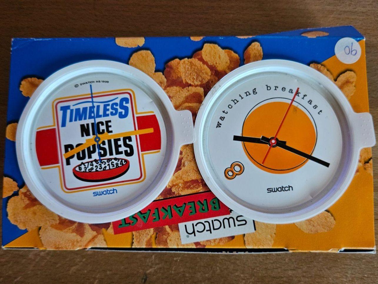 Swatch Montres: Montre Swatch "Timeless Nice Popsies" & "Watching Breakfa... – D'occasion à St-Barthélemy VD par trak98p 2