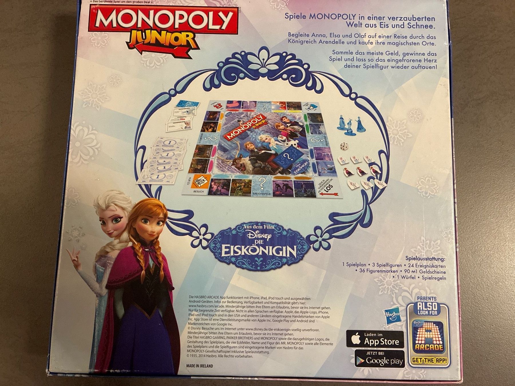 Hasbro Giochi: Monopoly Junior - Die Eiskönigin (ab 5 Jahren) – Usato da Guntershausen venduto da Gloominati 1