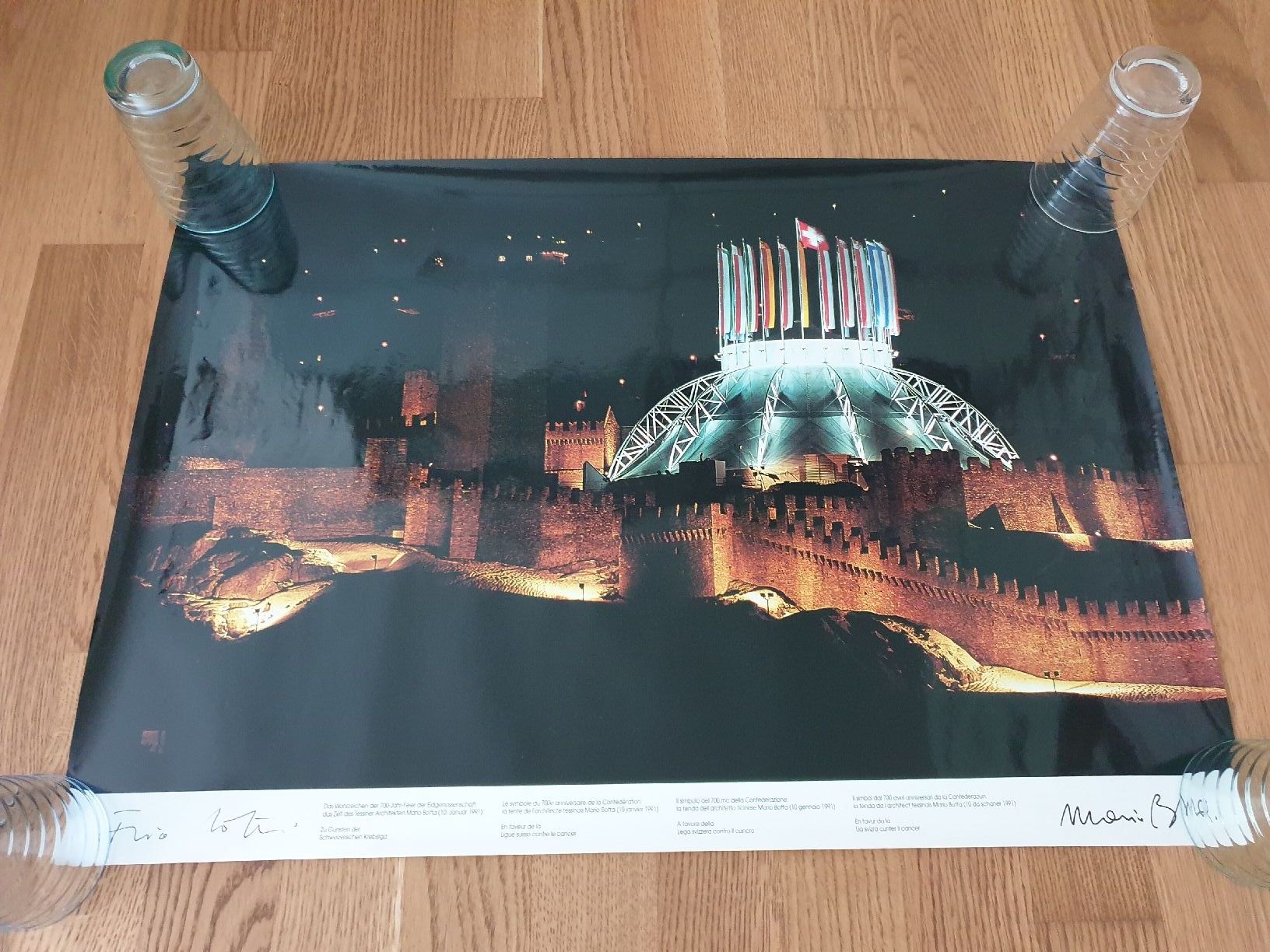 Poster & Bilder: Mario Botta / 700 Jahre Eidgenossenschaft SIGNIERT – Neu (gemäss Beschreibung) aus Zumikon von chri75 4