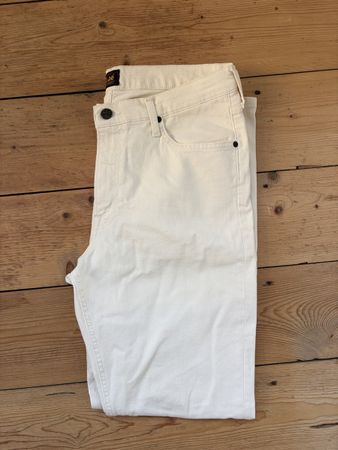 Lee West Jeans beige/weiss W34 L32 guter Zustand
