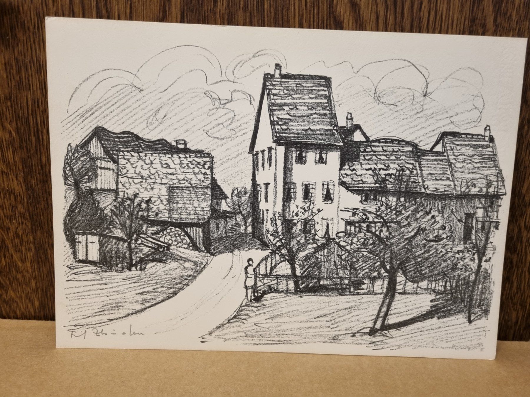 Grafica & Litografie: Lithographie Signiert Zbinden – Usato da Schaffhausen venduto da Leveron13 3