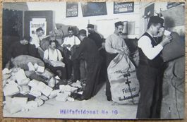 FOTO-AK HÜLFSFELDPOST NO. 10 SCHWEIZER MILITÄR