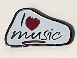 Pin i love music