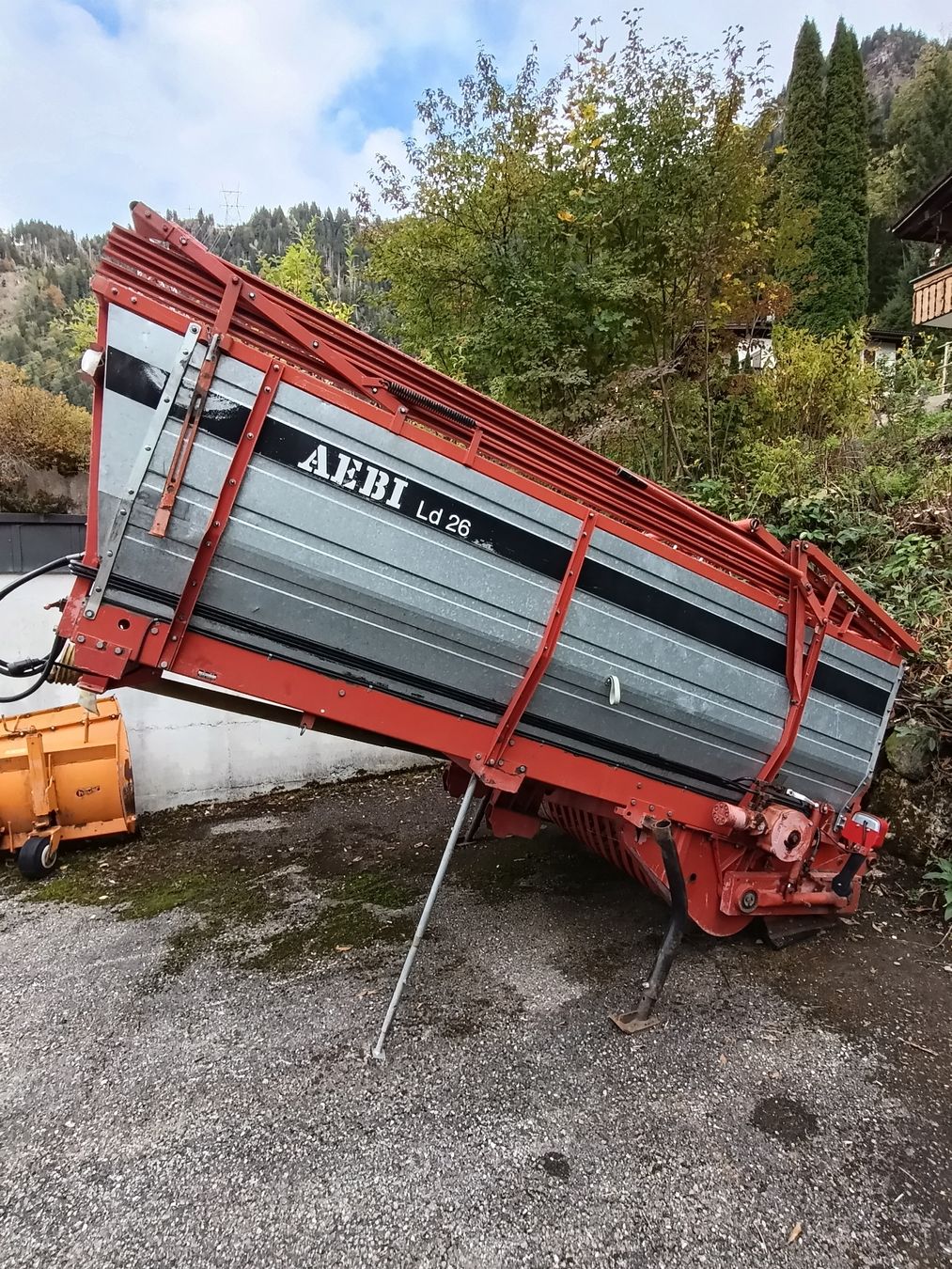 Aebi Tutte le macchine: Heuladegerät Ld 26 zu Aebi Tp45 – Usato da Oberterzen venduto da JoeM02