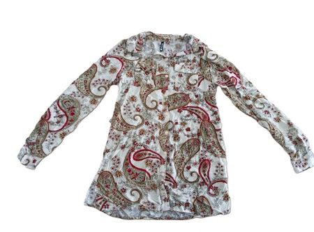 Bluse Paisley Retro Boho Vintage Chic Gr. S
