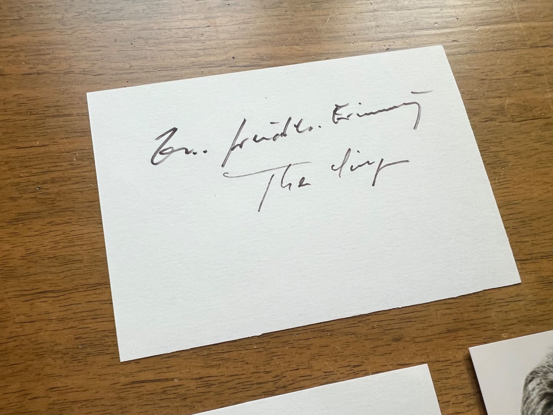 Autogramme: Verschiedene Autogramme 266 – Gebraucht aus Glattfelden von maa_qcj8 2