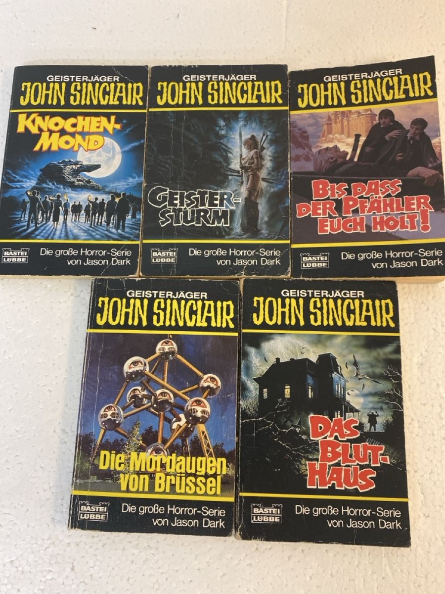 Libri: John Sinclair: Knochenmond & Geistersturm - 5. Romane – Usato da sursee venduto da trilli-tralli 6