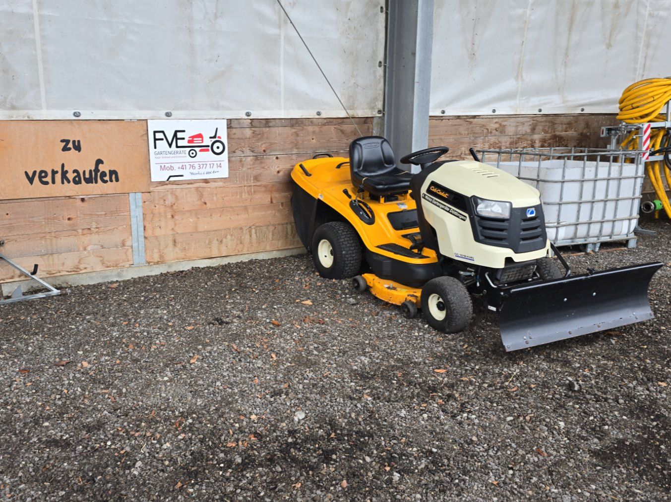 Mtd Tagliaerba: Cub Cadet Rasentraktor mit Schneepflug, – Usato da Rain venduto da Fafan069 4