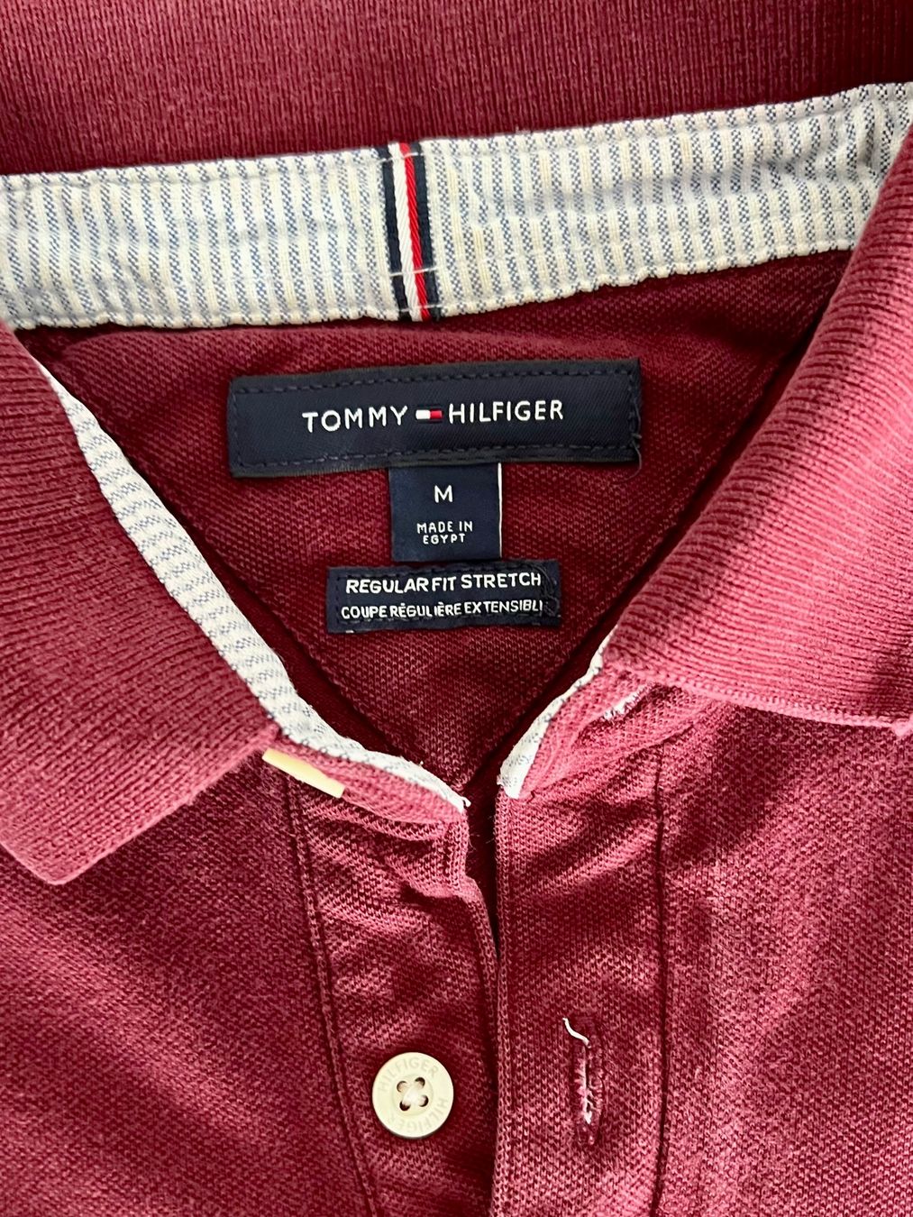 Tommy Hilfiger Polo-Shirts: Tommy Hilfiger Polo Bordeaux Regular Fit Gr. M – Gebraucht aus Rapperswil SG von Keller_Pipo 2
