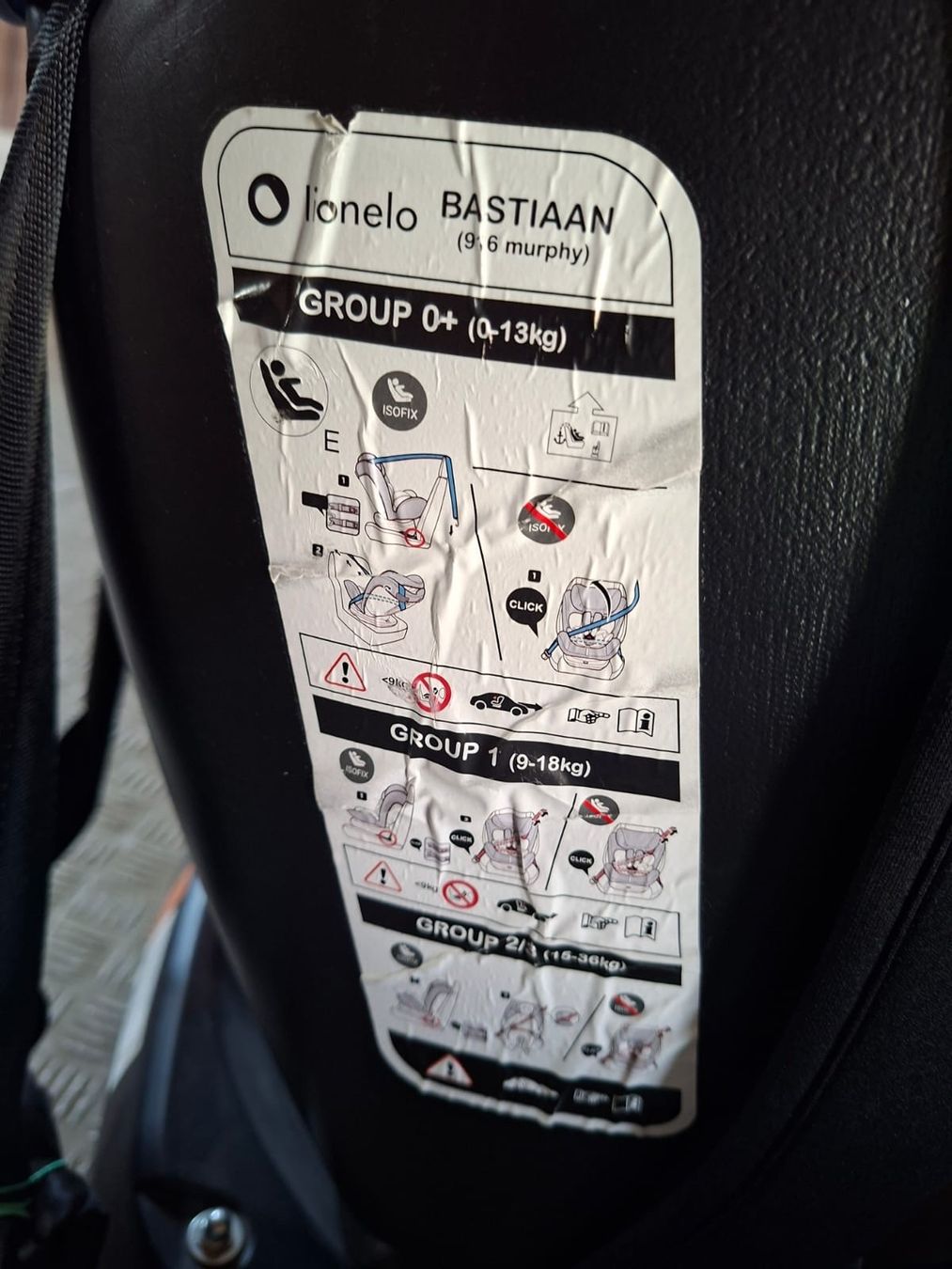 Seggiolini per auto: Kindersitz mit Isofix – Usato da Untereggen venduto da Markus1291 3