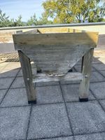 Hochbeet aus Holz vegtrug gebrauchter Zustand
