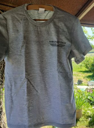 T-shirt Harley-Davidson gris, taille XS