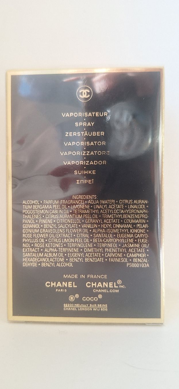 Chanel Profumi & Eau de Toilette: Coco Chanel Noir, Eau de Parfum, 50ml, Originalverpackt! – Nuovo e nell'imballaggio originale da Aarau venduto da Harry33 1