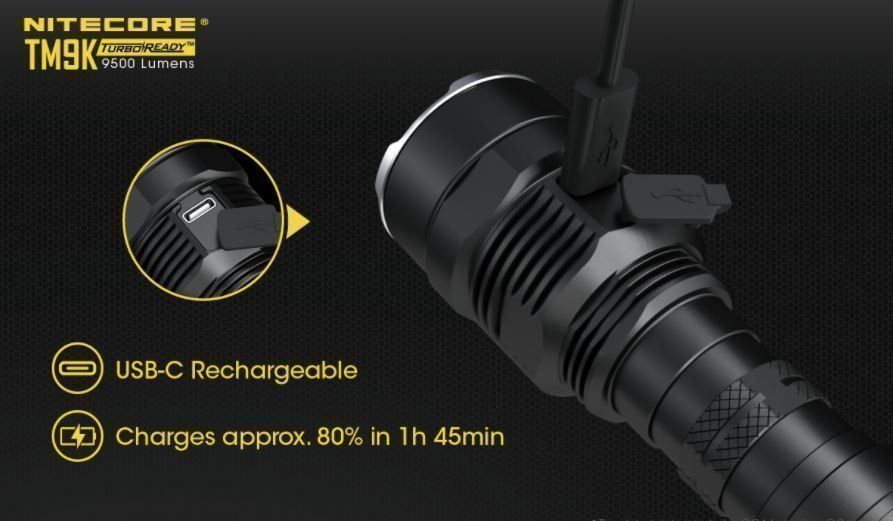 Lampen: Nitecore TM9K – Neu und originalverpackt aus Chur von P0WER 7