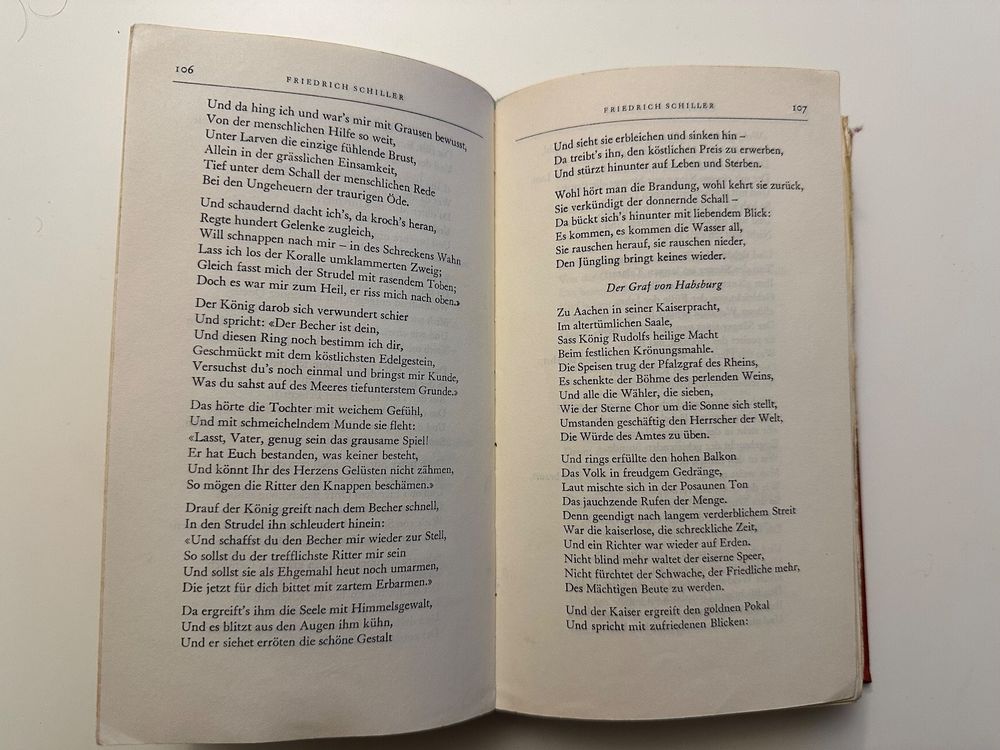 Livres: Altes Gedichte Buch, vom Mittelalter bis zur Neuzeit Jg 1967 – D'occasion à Münsingen par Ganjam 5