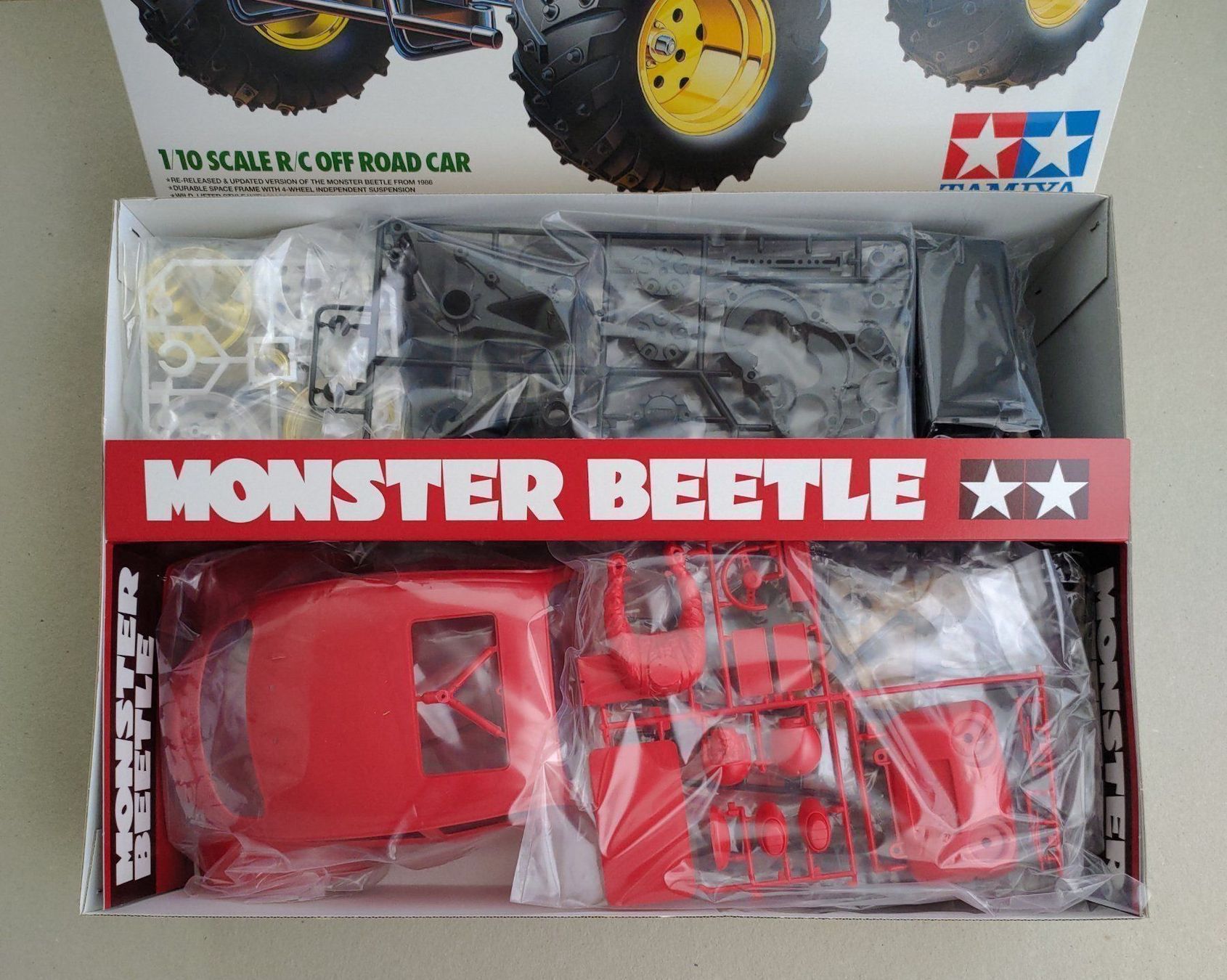Tamiya Modellismo RC: Tamiya Monster Beetle 2015 – Nuovo (secondo la descrizione) da Wetzikon ZH venduto da Douglas-MD-11 1