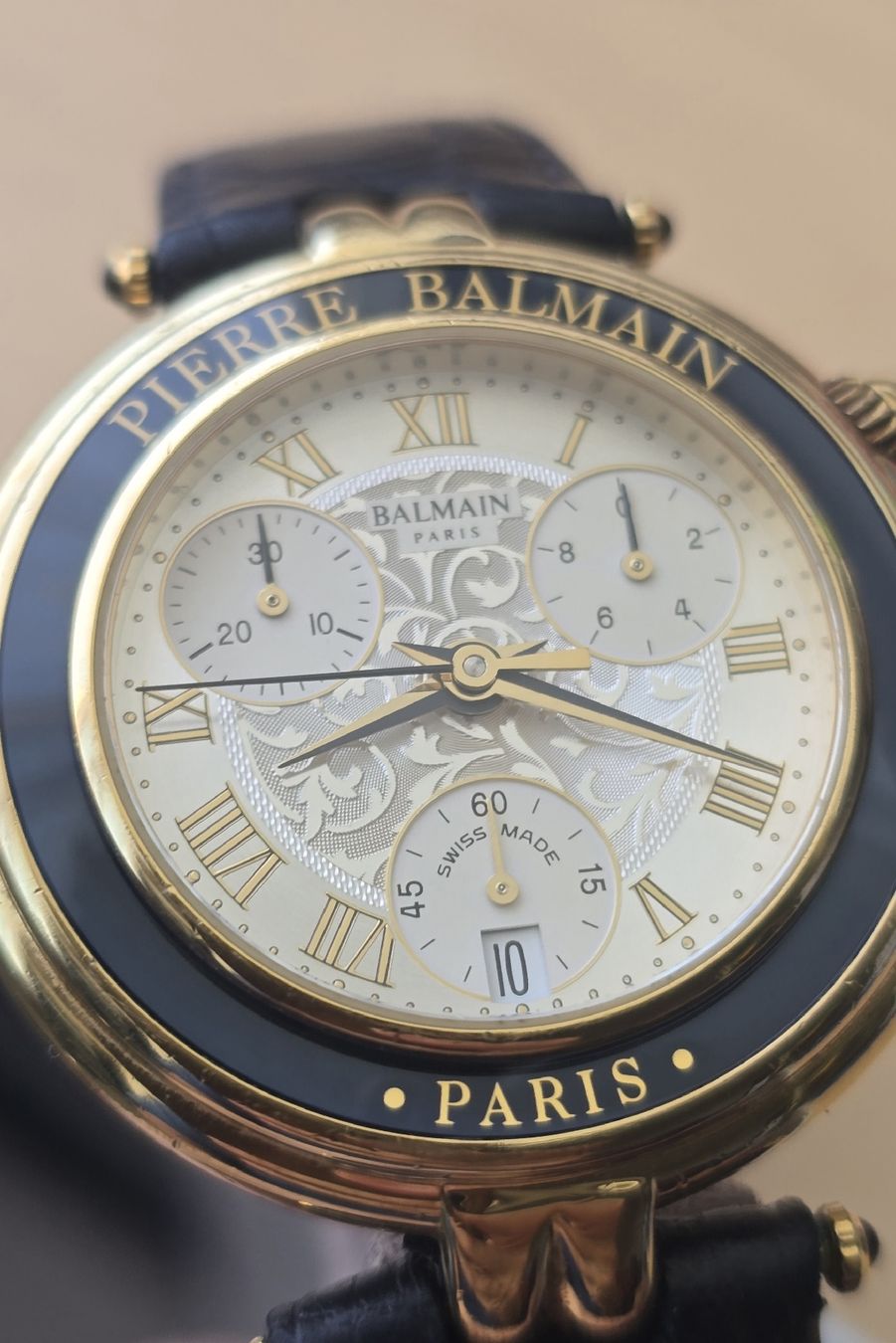 Balmain Uhren: Pierre Balmain Paris Chronograph 37.4 mm – Gebraucht aus Minusio von AGSuhren 3