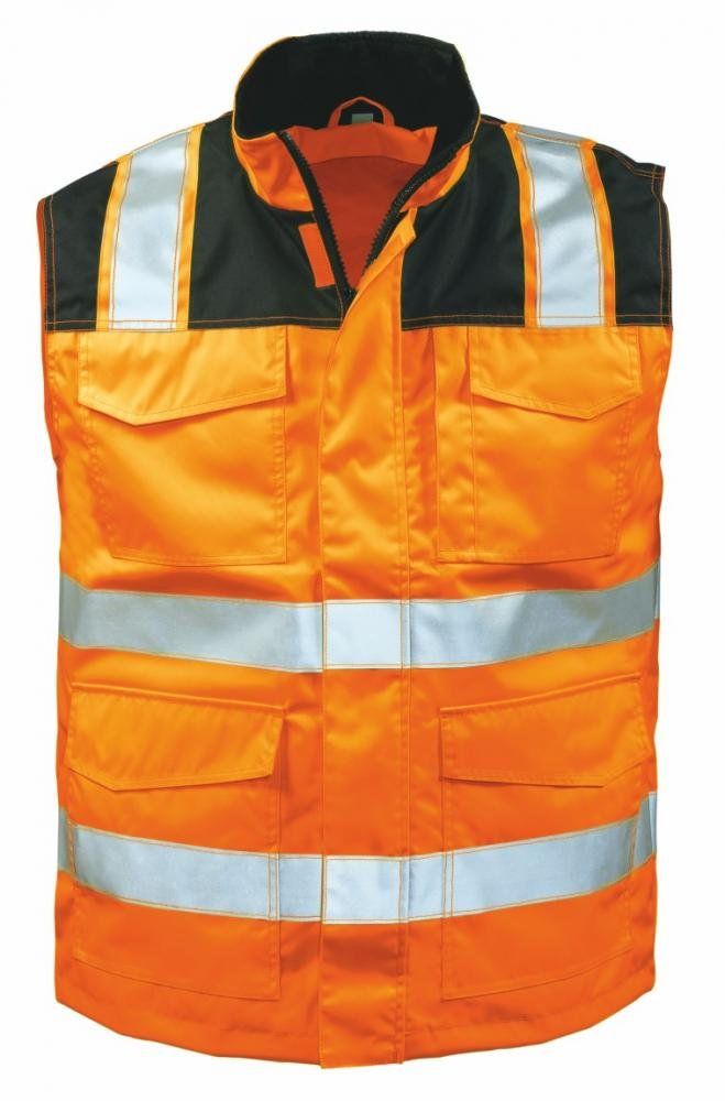 Gilets: WARNSCHUTZWESTE ORANGE/SCHWARZ – Neuf avec emballage d'origine à Vaduz par Newgloves