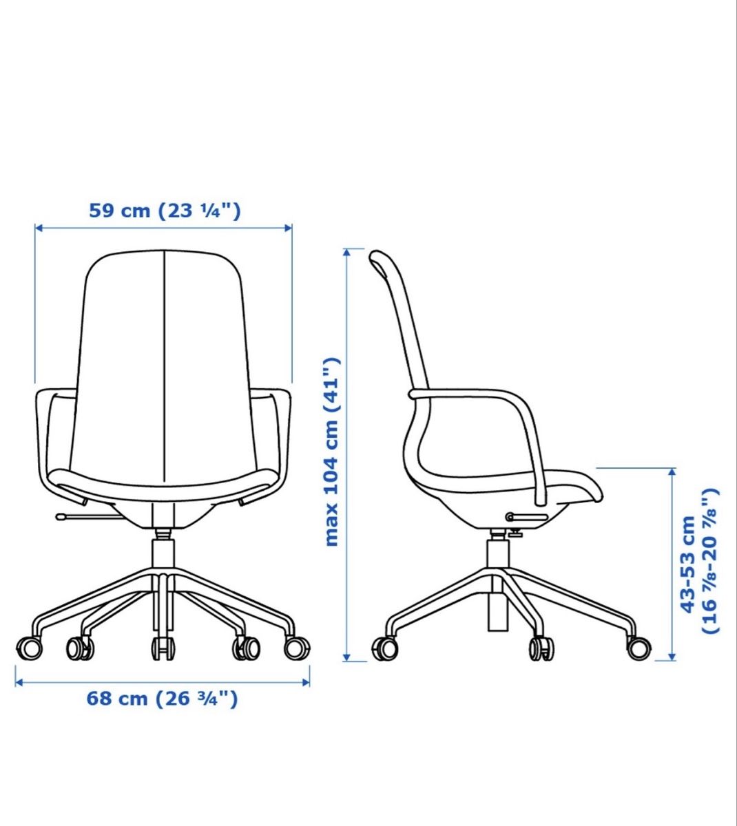 Ikea Chaises: Bürostuhl Ikea  – Neuf (Voir description) à Uzwil par Milenaa22 2