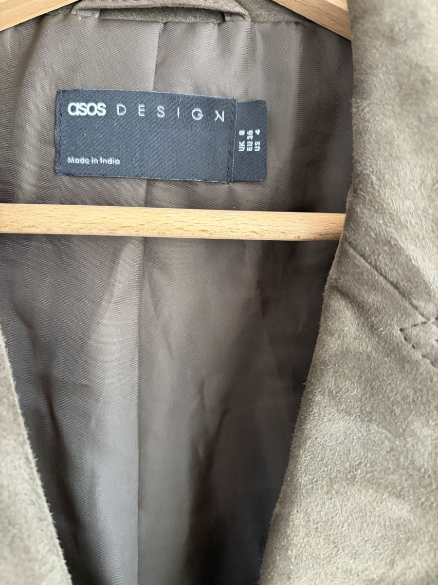 Asos Giacche: Asos Wildleder Jacke GR 36 – Nuovo e nell'imballaggio originale da Zuerich venduto da yasminflower 2