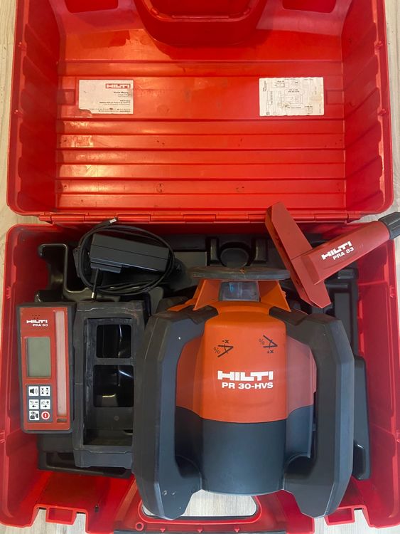 Laser Rotatif/Rotationslaser Hilti PR 30 HVS (Gebraucht) in Echallens ...