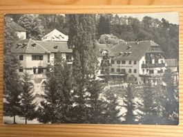 Antike Ansichtskarte ITALIEN Alto Adige, Hotel Posta WIE NEU