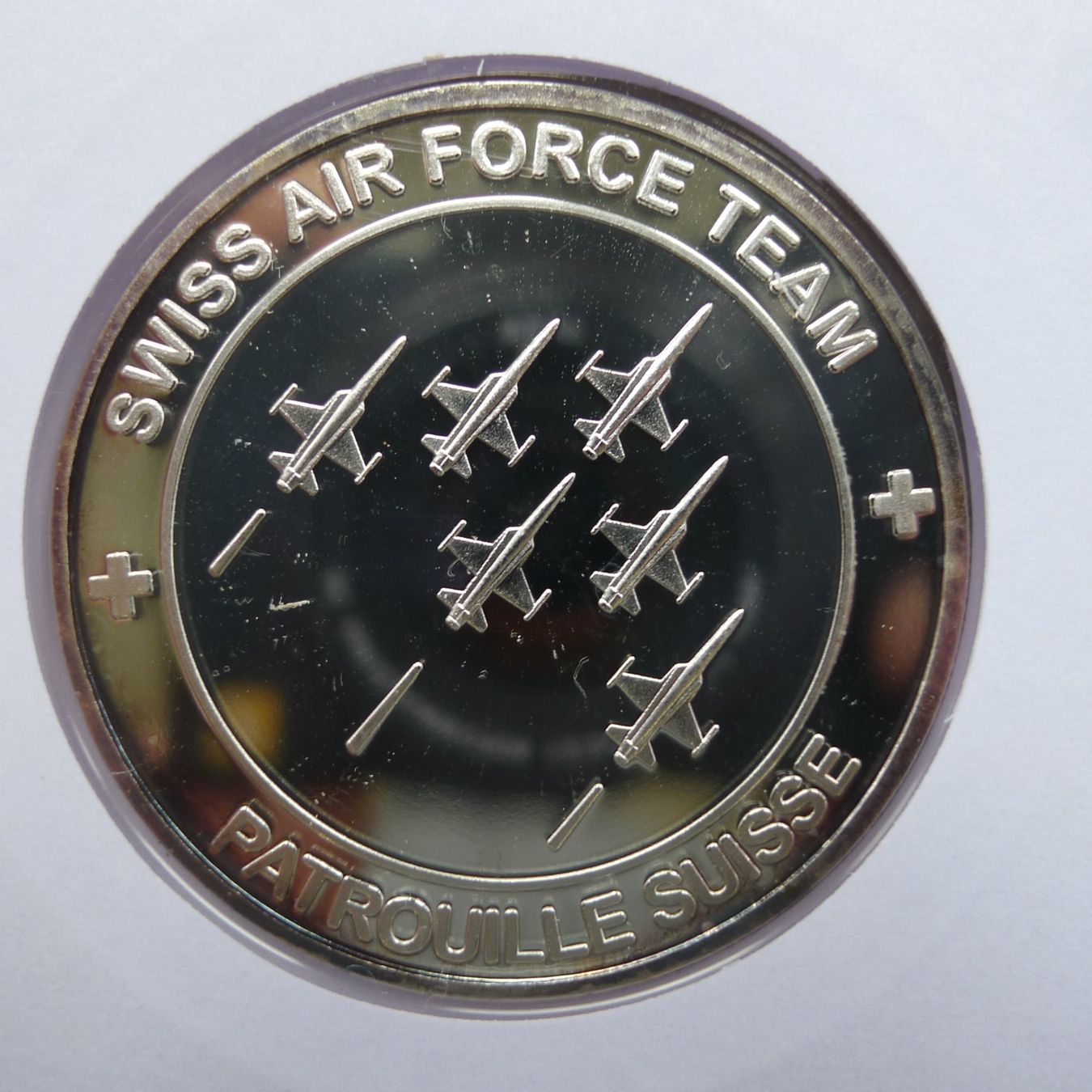Tutti i francobolli: 2013 Numisbrief "Formation Shadow" 50 J. Patrouille Suisse – Usato da Sursee venduto da Luzernerraute 2