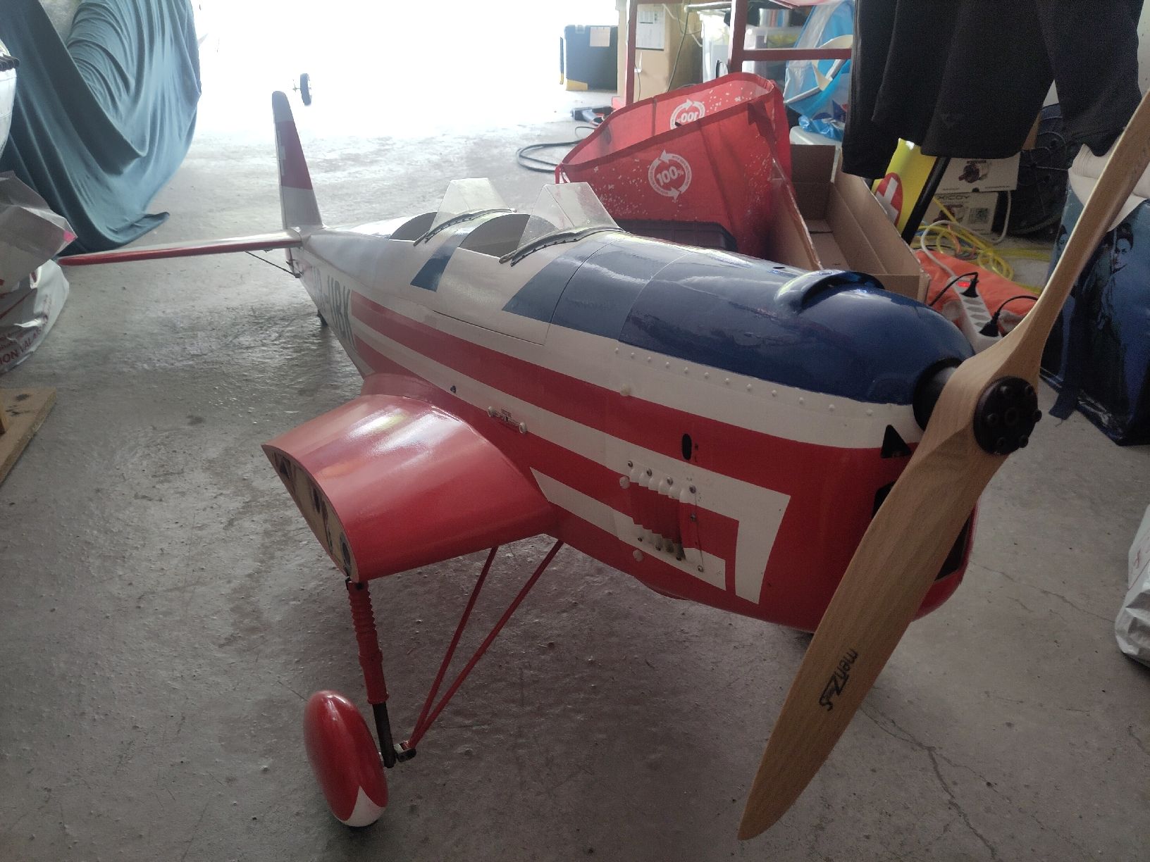 Modellismo RC: Klemm 2m60 Moki 50cc – Usato da Vevey venduto da Thomas0141 1