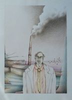 Enrico Mattioli (1955-1991) Original-Zeichnung signiert
