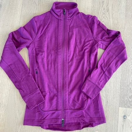 Icebreaker Women’s Quantum III LS Zip Damen Merino Jacke XS